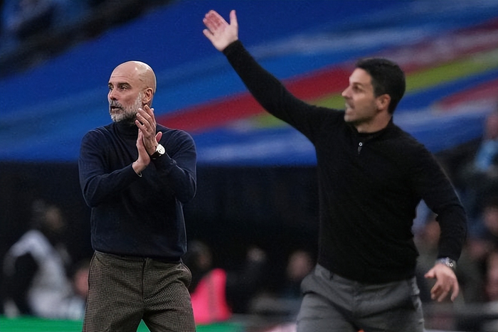 曼城力克阿森纳夺冠 瓜帅激动庆祝创纪录