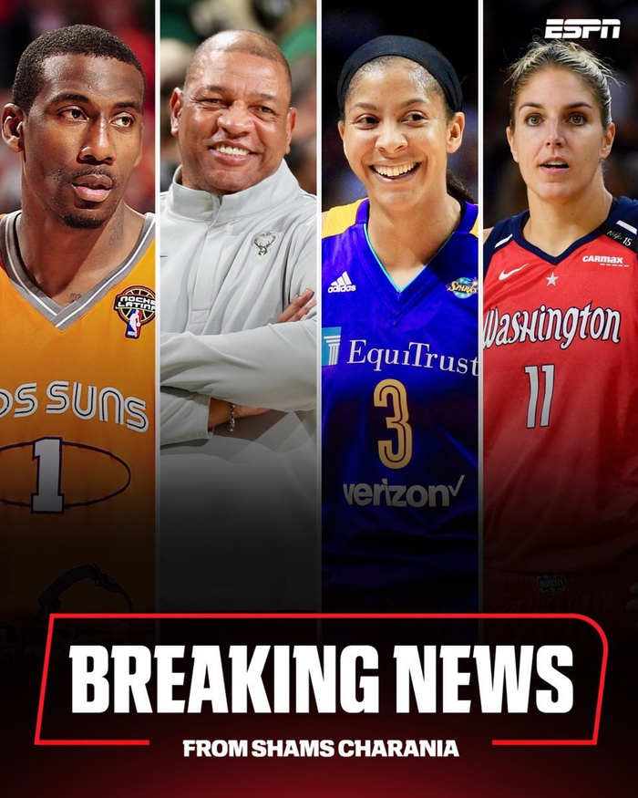 2026届NBA名人堂名单公布 坎迪斯·帕克等四人入选